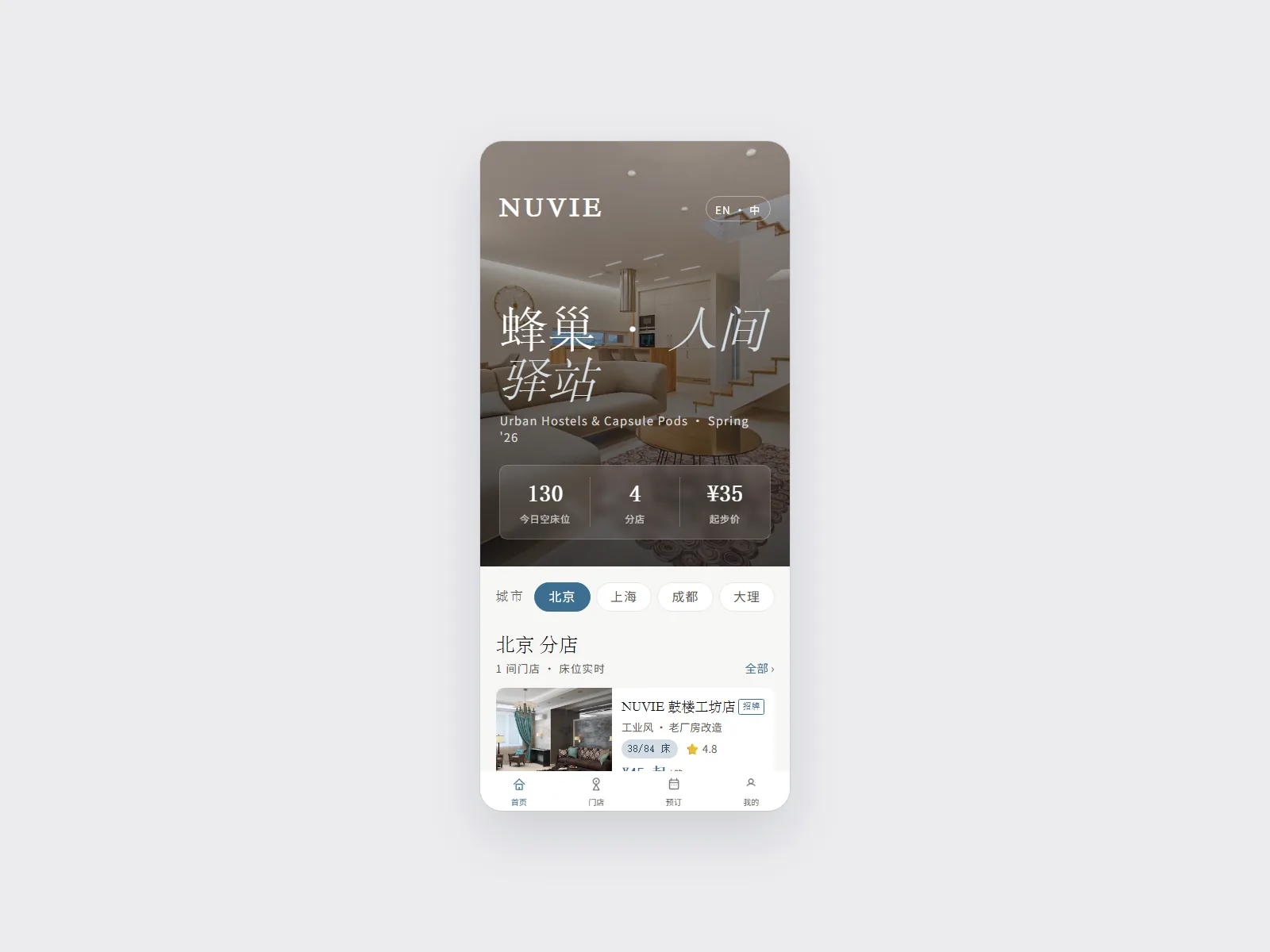 NUVIE — Urban Hostel